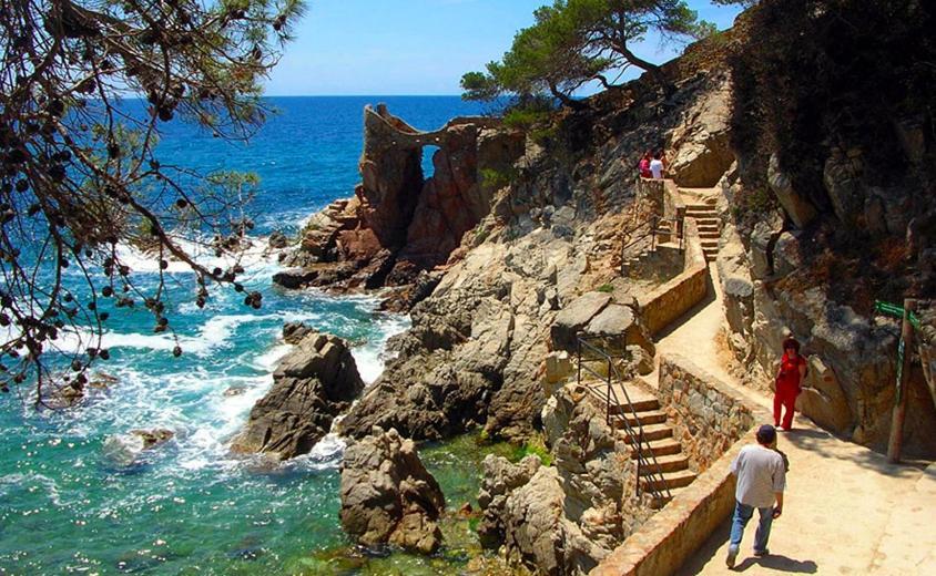 The Bb Hotel Boutique Can Colom Lloret de Mar Exterior photo